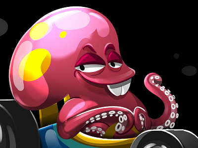 Racecar Octopus