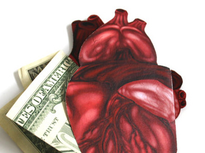 'Bring me her heart' - printable giftcard