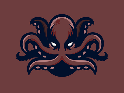 Octopus Mascot logo logodesign mascot youtube