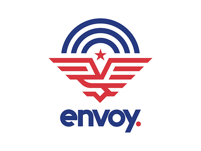 Envoy Courier logo & typemark