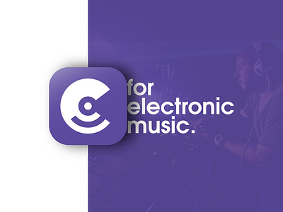Clubber.GR design logo music uxui web