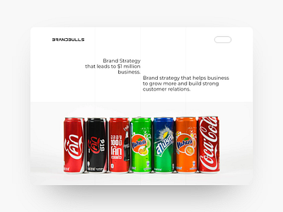 The Brandbulls Departmental Store app design branding cold drinks landing page landingpage softdrink store typography uidesign uiux ux design uxdesign web design webdesign wine xd