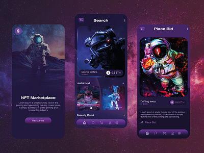 Cosmic NFT marketplace