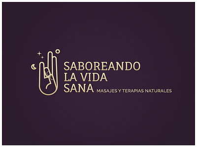 Saborenado La Vida Sana Logo V1 branding branding design corporateidentity design graphic design icon identity identity branding logo logotype vector