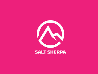 Salt Sherpa Rebranding branding cycling graphic design logo logo design