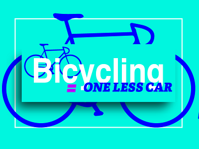 CYCLING BUMPER STICKER