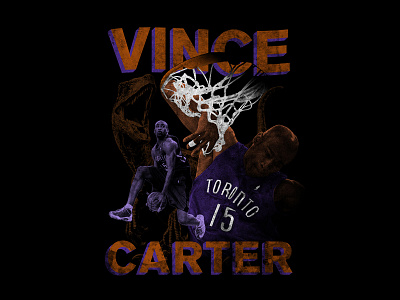 Vince Carter Bootleg T-shirt Design
