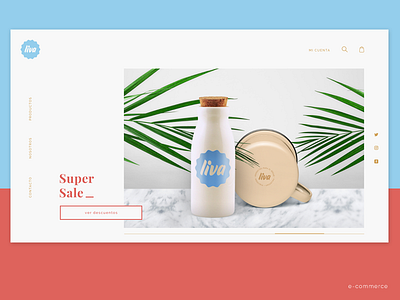 Brand + UX/UI for Liva e-commerce !