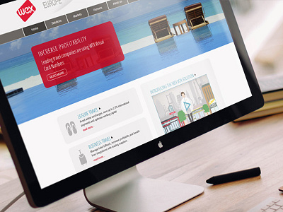 WEX corporate mobile ui design web design