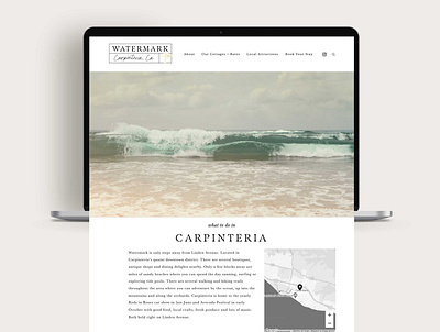 Squarespace Website for a Boutique Hotel branding design hotel branding logo typography ux website website concept website design website designer websites