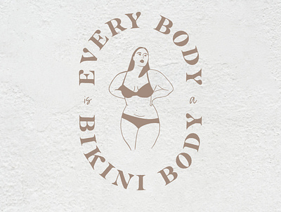 Body Positivity Logo brand design branding design designer designer portfolio icon illustration logo typography