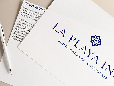 Spanish Tile Logo for Hotel Branding