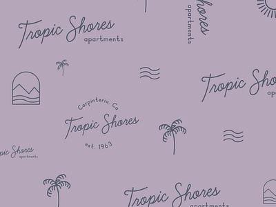 Boutique Hotel Logo Pattern