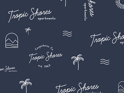 Hotel Brand Pattern Design brand design branding designer portfolio pattern pattern design