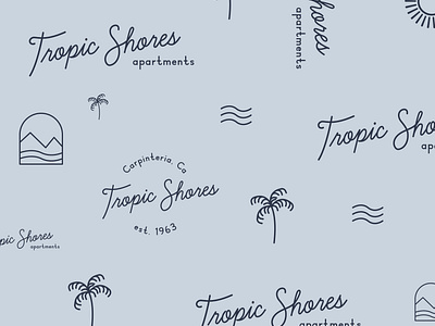 Tropical Brand Pattern Design