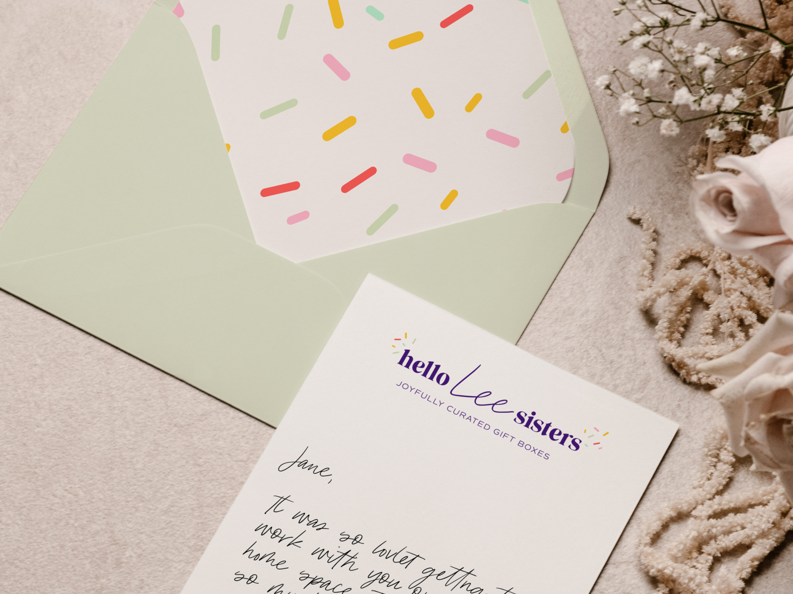 Custom Envelope Suite by Hayley Fedders on Dribbble