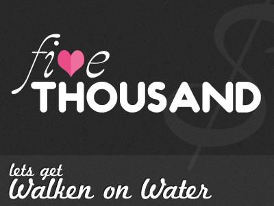 Walkenonwater 5000 charity comeonpeople! walken water
