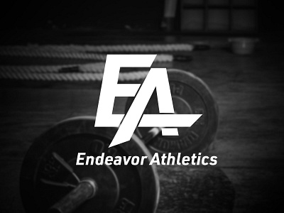 EA mock up tweaked athletic logo branding design fitness logo logo logo design type typography