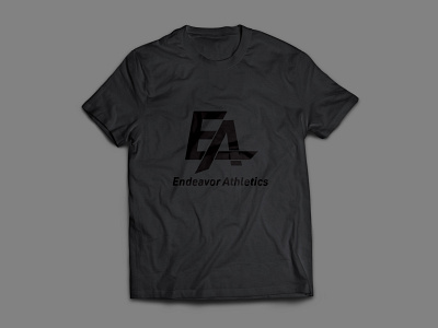 Endeavor Athletics - T-Shirt athletic athletic branding athletic logo branding design fitness logo gym logo logo t shirt mockup typography