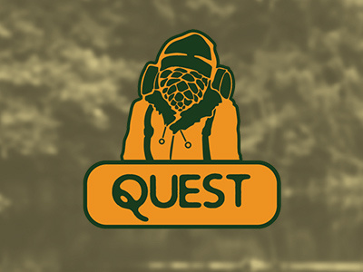 Quest branding brandings camping design flat hiking illustration illustrator logo napa nature logo outdoor outside recreational vector