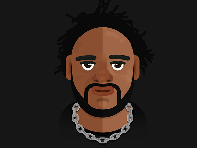 Kendrick Lamar character design hip hop illustration kendrick lamar music rapper vector