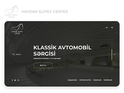 Heydar Aliyev Center - UI/UX
