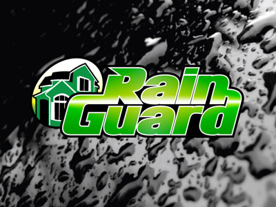 Rain Guard Logo logo seamless gutters