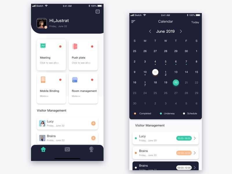 Consensus Lock by wang yaning on Dribbble