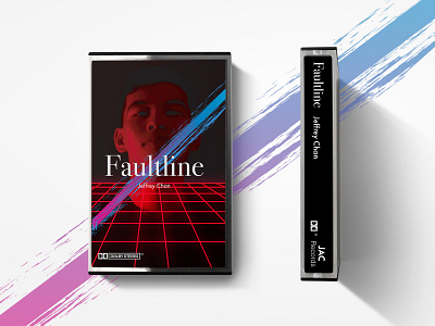 80s Themed Casette tape cover design 2019 80 80s 80s style album cassette concept debut illustration illustrator print print design re design re design retro shot