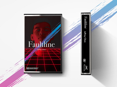 80s Themed Casette tape cover design