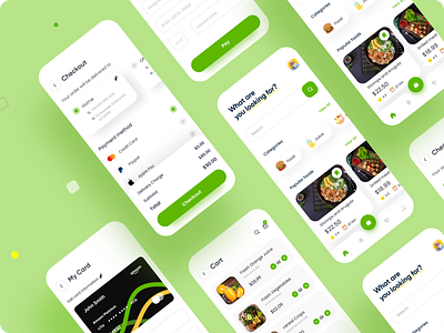 Online food ordering app - UX/UI Design