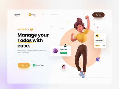 Manage Todos - Web Design
