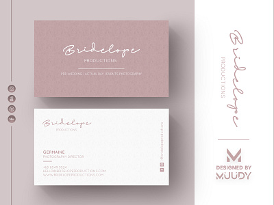 Minimal & Luxurious Business Card Design branding business card business card mockup design illustration logo