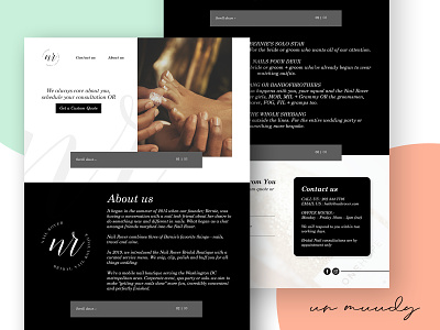 Nail Rover Landing Page | MUUDY app branding daily challange illustration minimal one page design one page template ui ux web web design