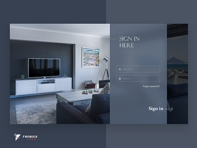 Hotel CRM Sign in | Dashboard clean crm dashboard ui design free hotel minimal sign in ui ux xd