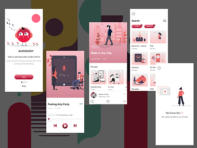 Music App UI Kit