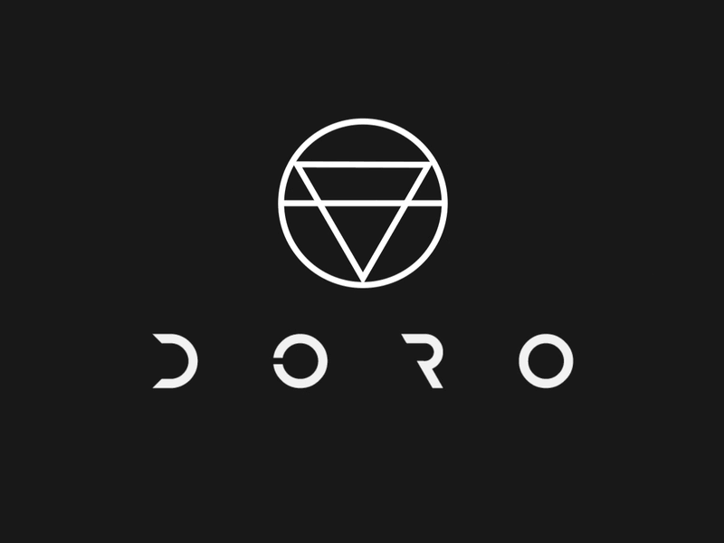 Doro Animated Logo constellation360 logo logo animation monotone motion graphics spin