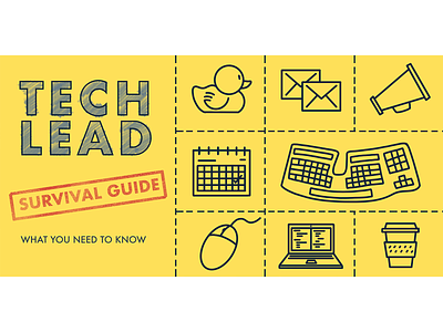 Tech Lead Survival Guide keyboard rubber duck survival survival guide tech tech lead workbood