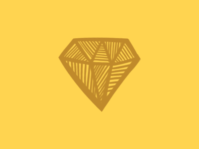 Diamond Poof diamond gem gif yellow