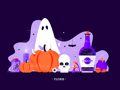 Ready for Halloween ? candle colors fear ghost halloween mushrooms october poison pumpkin spirit