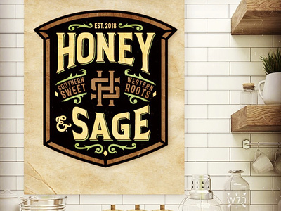 Honey & Sage Identity