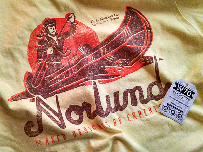 Norlund Axe - Vintage Mountain Man Shirt