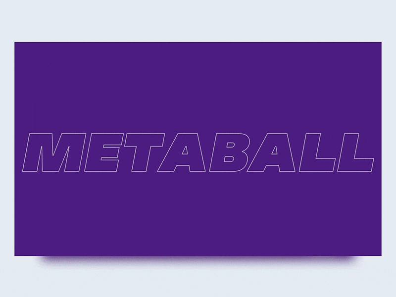 Metaball web app animation c4d design ui ux web webdesign