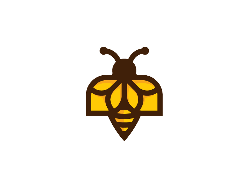 Bee Logo Design by Lzlo on Dribbble