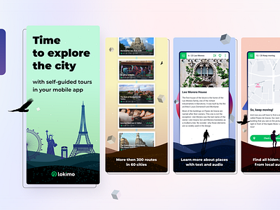 App store and Google Play screenshots app apps screen appstore design googleplay illustration screenshot store travel