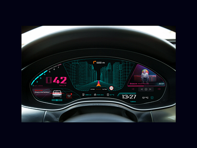 Car dashboard