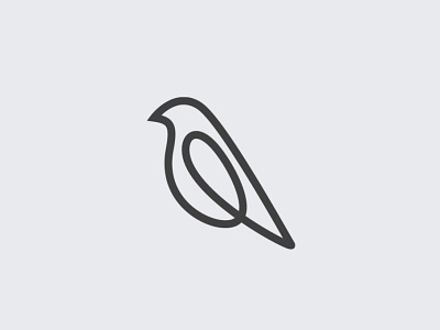Logo Design for Bluebirds bird branding design icon illustration logo vector