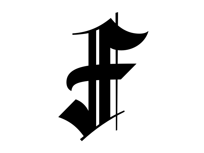 F By Dunwich Type Founders On Dribbble