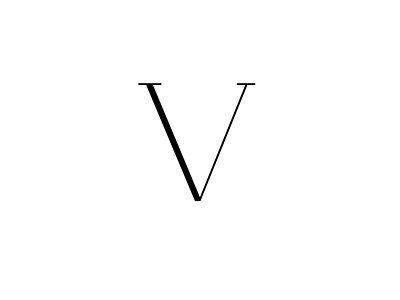 V font lettering type design typeface typography