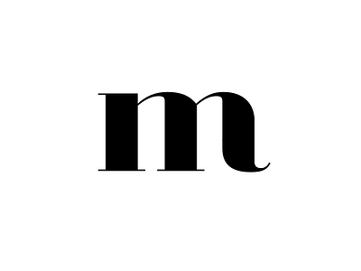 m font lettering type design typeface typography